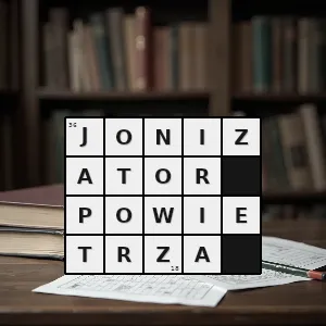 Hasło krzyżówkowe urządzenie wychwytujące drobinki kurzu i dymu - jonizator powietrza – rozwiązanie, synonimy, podpowiedzi i definicje krzyżówkowe